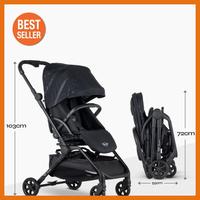 Gambar easywalker mini buggy turn 2 stroller dorongan bayi best quality - OXFORD BLACK dari Zenaya Mart Star undefined 2 Tokopedia