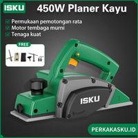 Gambar Isku Planer Listrik Mesin 450W Serut Kayu Cocok Untuk Memoles Dan Memotong Kayu Mesin Ketam Kayu - Planer listrik dari PERKAKASKU.ID TOKOPEDIA undefined 1 Tokopedia