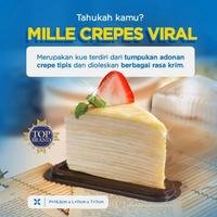 Gambar Mika Cake Tray Segitiga Dus 500pcs Mika Kue Mika Cake Mini - Merah Muda dari Libra Pack undefined 2 Tokopedia