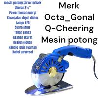 Gambar mesin potong kain model servo merk OCTA RSC100 - Mesin potong berteknologi canggih - RCS125 dari galery mesin jahit undefined 1 Tokopedia