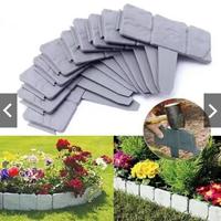 Gambar Mini Pagar Plastik Isi 10 Pagar Jalan Pagar Taman Minimalis Pagar Halaman Rumah - Abu-abu dari BAROKAHONLINESHOP-2 undefined 5 Tokopedia