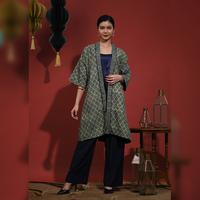 Gambar NONA RARA - Outer Dobi Rayya T3953, Baju kerja outer batik wanita modern dari Nona Rara Batik undefined 5 Tokopedia