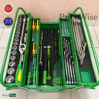 Gambar Tool Box Set 66 pcs Tekiro // Mekanik Tools 66 bh / Tool Box Perkakas Lengkap !!! dari Arsyilat Craft undefined 1 Tokopedia