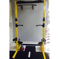 Gambar ALAT PELENGKAP HOME GYM FITNESS MULTIFUNCTION Squad Stand Rack Tower !!! dari Sentro Bugar undefined 1 Tokopedia
