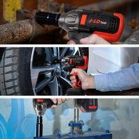 Gambar JLD 350NM Impact Wrench Brushless impact baterai air jumbo jld Cordless Original Mesin bor impact wrench 88VF 2 baterai impact pembuka baut torsi besar 13mm listrik impact lengkap set - JLD 650NM NEW dari CV MALINDO JAYA undefined 1 Tokopedia