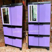 Gambar Lemari Plastik Jumbo Aquos Plus Gantung dari Dindabee undefined 4 Tokopedia