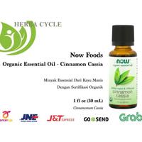 Gambar Original Now Organic Essential Oils Cinnamon Cassia 100% Pure 30 mL Minyak Essensial Kayu Manis Original USA dari Mika Vertihilamiz undefined 1 Tokopedia