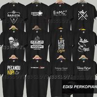 Gambar Baju Kaos Custom barista for love / im barista / ngopi 30s - pecandu kopi, M dari Sahlan Mart undefined 1 Tokopedia