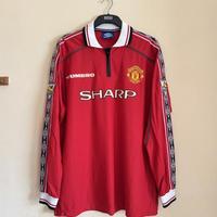 Gambar Manchester United Treble Umbro L/S Beckham Original 1998/1999/2000 Jersey Baju Bola BlokeCore dari yuli korong6 undefined 2 Tokopedia