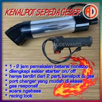 Gambar kenalpot sepeda knalpot sepeda geber suara racing gas sepeda listrik knalpot sepeda mainan anak - BIRU KARBON dari ALIOT STORE undefined 5 Tokopedia