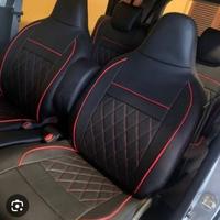 Gambar Promo Cover Jok Mini Bus depannya aja : Sigra/ Calya / Alya / Brio !! - Crem hitam, Brio dari Zero Autorace undefined 1 Tokopedia
