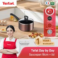 Gambar Tefal Day by Day Saucepan 18cm+ lid - Panci Wajan Penggorengan - + Frypan 20cm dari Tefal Indonesia Official undefined 1 Tokopedia