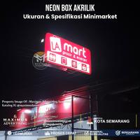 Gambar Neon Box Akrilik Jumbo Ukuran Spesifikasi Minimarket Custom Free Design dari Maximus Laser Cut undefined 1 Tokopedia