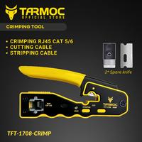 Gambar Tarmoc TFT-1708-CRIMP | EZ Connector RJ45 Crimping Tool Tang Krimping Anti Gagal dari Tarmoc Official Store undefined 1 Tokopedia