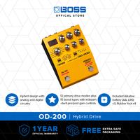 Gambar BOSS Stompbox Hybrid Drive OD-200 Efek Gitar Overdrive / Distortion dari BOSS Indonesia undefined 1 Tokopedia