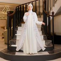 Gambar BAJU GAMIS NIBRAS SARIMBIT RAYA SERIES 2025 UMBRA - Black, XL dari Zifa_Shop undefined 3 Tokopedia