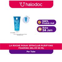 Gambar La Roche Posay Effaclar Purifying Foaming Gel+M 50 ml dari Halodoc Official Store undefined 1 Tokopedia