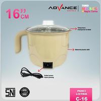 Gambar 【Toko Mama Gigi】Advance C-16 Panci Listrik Warmer Steamer Cooker Stainless Steel Garansi 1 Tahun T_y dari Teko Magic undefined 4 Tokopedia
