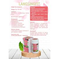 Gambar Langsingfit Original Obat Herbal Tablet Penghancur Peluntur Lemak Diet Pelangsing Mengecilkan Perut Buncit Efektif Menurunkan Berat Badan Ampuh Bpom Berkualitas Alami Dengan Cepat Dan Aman - 1 Kotak dari HERBAL KOMUNITAS undefined 5 Tokopedia