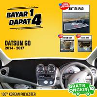 Gambar BELI 1 DAPAT 4 | Cover Dashboard Mobil DATSUN GO / GO PLUS PANCA 2014-2017 Pelindung Dasbor - Alas Taplak Dasbord aksesoris interior Hiasan dalam mobil - karpet pelindung panas dasbord dari sinar matahari bahan Premium !! - TANPA BONUS, Bisban ABU-ABU dari Zero Autorace undefined 2 Tokopedia