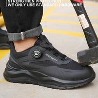 Gambar Sepatu Safety shoes aeiso SPORT ujung besi casual hitam pria dan wanita Anti Smashing Stab - Hitam, 38 dari CV FRITFOS undefined 1 Tokopedia
