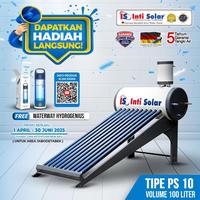 Gambar Solar Water Heater Pemanas Air Tenaga Surya INTI SOLAR PS 10 100 Liter dari Rumah Pompa undefined 1 Tokopedia
