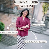 Gambar BAJU ADAT JAWA ANAK PEREMPUAN KEBAYA LURIK KARTINI ENCIM KATUN PREMIUM MODERN - ABU, XL dari ADE JULIANZ undefined 5 Tokopedia