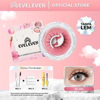 Gambar EVELEVEN 3D-A51 Bulumata Palsu Korean/Douyin/Anime Make Up Panjang Lentik Tanpa Ukuran Lem 7mm-12mm - Cosplay Wedding Party Eyelash Extension Langsung Tempel False Lashes dari EVELEVEN BEAUTY undefined 1 Tokopedia