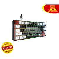 Gambar Keyboard Gaming NYK Nemesis MKN07 / MKN-07 Wired Mechanical Gaming Keyboard Kabel LED - Black White, Blue Switch dari Mitra Hoki Comindo undefined 4 Tokopedia