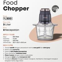 Gambar FOOD CHOPPER 3 LITER SIGNORA/CHOPPER LISTRIK dari Lina Signora Jakarta undefined 2 Tokopedia