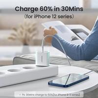 Gambar Fast Charger Original Ugreen 20W PD Type C iPhone 14 13 12 11 X Xs Xr 8 SE mini plus pro max dari CV FortunaJayaStore undefined 4 Tokopedia