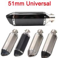 Gambar Hot Selling 51Mm Universal Motorcycle Exhaust Pipe Muffler Ak Exhaust Escape Moto Honda_Yamaha_Kawasaki_Z650 R1 R3 R6 Cbr300 dari Vitali Store undefined 1 Tokopedia