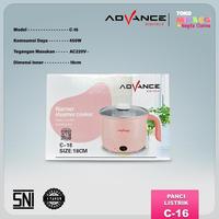 Gambar 【Toko Mama Gigi】Advance C-16 Panci Listrik Warmer Steamer Cooker Stainless Steel Garansi 1 Tahun T_y dari Teko Magic undefined 5 Tokopedia