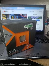 Gambar ryzen 7 7800x3d box garansi resmi dari Vin computer Bandung undefined 4 Tokopedia