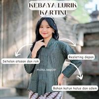 Gambar BAJU ADAT JAWA ANAK PEREMPUAN KEBAYA LURIK KARTINI ENCIM KATUN PREMIUM MODERN - ABU, XL dari galery111 undefined 2 Tokopedia