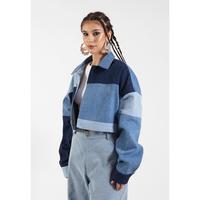 Gambar OCWA KEYA CROP MULTI BLUE PATCH DENIM JACKET - XS dari Ocwa Studio undefined 2 Tokopedia