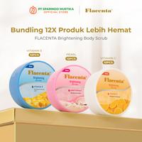 Gambar FLACENTA Brightening Body Scrub 200gr x 12 pcs - Vitamin E dari BDL Skin Care undefined 1 Tokopedia