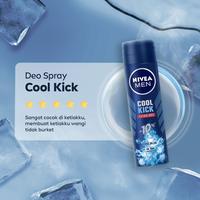 Gambar Nivea Men Deodorant Cool Kick Spray 150Ml dari Yogya Online undefined 3 Tokopedia