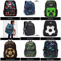 Gambar Smiggle Ransel Minecraft, Soccer Gold, Tiger, Jurassic, Harry Pot Laki dari einstein toys shopp undefined 2 Tokopedia