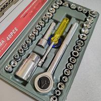 Gambar top Paket Kunci Shock Shok Sok 40Pcs Aiwa + Kunci Ring Pas 11Pcs 8-22mm + Kunci L Set 9Pcs Victory Kunci bengkel motor komplit Kunci shock 1 set lengkap - Paket Hemat dari brimostore undefined 5 Tokopedia