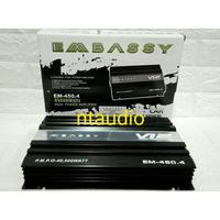 Gambar Power mobil EMBASSY EM-450 Mosfet tenaga badak 4 Chanel embassy 450 amplifier 40000watt dari NTaudio undefined 2 Tokopedia