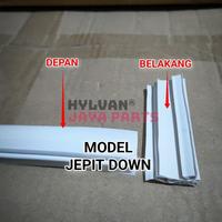 Gambar GASKET KARET PINTU KULKAS TOSHIBA GLACIO MINI 50,5X44,5Cm MODEL JEPIT dari MootiionStore undefined 2 Tokopedia