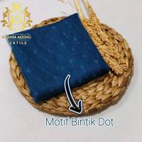 Gambar Kain Tile Dot Soft Tulle Motif Bintik Dot warna EMERALD BLUE Tulle Lembut Bahan Dress Gamis Anak Premium dari Toko Kain Kurnia Agung undefined 3 Tokopedia
