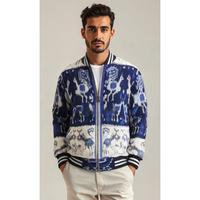 Gambar JAKET BOMBER PRIA | JAKET PRIA | JAKET TENUN ETNIK TROSO MOTIF TORAJA dari ISTANA TENUN JEPARA undefined 1 Tokopedia