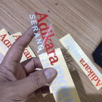 Gambar cutting sticker custom - Asahi dari cubic art printing undefined 3 Tokopedia