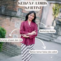 Gambar BAJU ADAT JAWA ANAK PEREMPUAN KEBAYA LURIK KARTINI ENCIM KATUN PREMIUM MODERN - ABU, XL dari galery111 undefined 5 Tokopedia