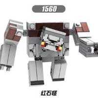 Gambar mainan balok minecraft dungeon redstone golem NOBOX mine craft myworld dari J3C Collections undefined 3 Tokopedia