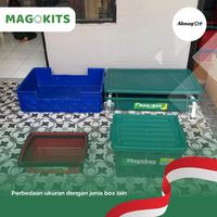 Gambar ADA MAGOKITS MAGGOT STARTER KIT BOX PAKET BUDIDAYA MAGGOT EKONOMIS BY MAGOBOX - + Tutup Protect dari Boriton undefined 5 Tokopedia