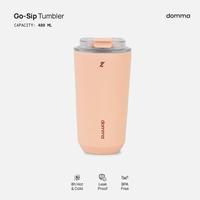 Gambar READY STOK [Domma] 480 Ml Go-Sip Tumbler Double Wall Stainless Steel Insulated Water Bottle Botol Minum Thermos Kopi Teh Mug - Peach dari CV TUNGGALJAYA PRO undefined 1 Tokopedia