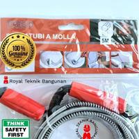 Gambar Kawat Pembersih Saluran Pipa Mampet 3 - 5 - 10 Meter / Sodokan Anti Sumbat Air Toilet Pipe Cleaner Baru - 3 meter dari kamallu undefined 4 Tokopedia